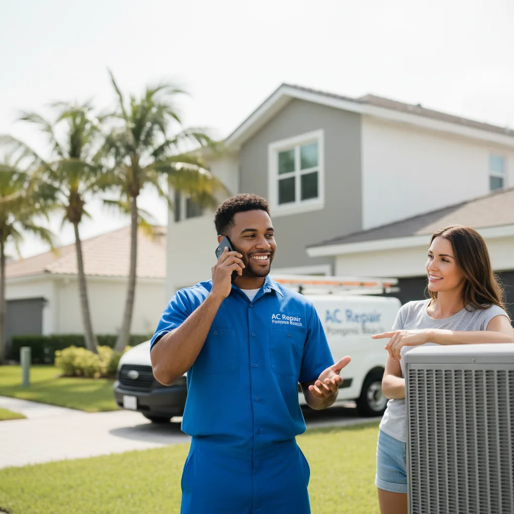 AC Repair Pompano Beach customer support in White Castle